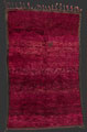 TM 2299, mystic rug with a small unfinished diamond design embedded in endless variations of deep burgundy colour, probably from the eastern part the Middle Atlas, Beni Mguild or Marmoucha, Morocco, 1960s/70s, 320 x 210 cm / 10' 6'' x 7', the back side is probably even more beautiful than the pile side, high resolution images + price on request